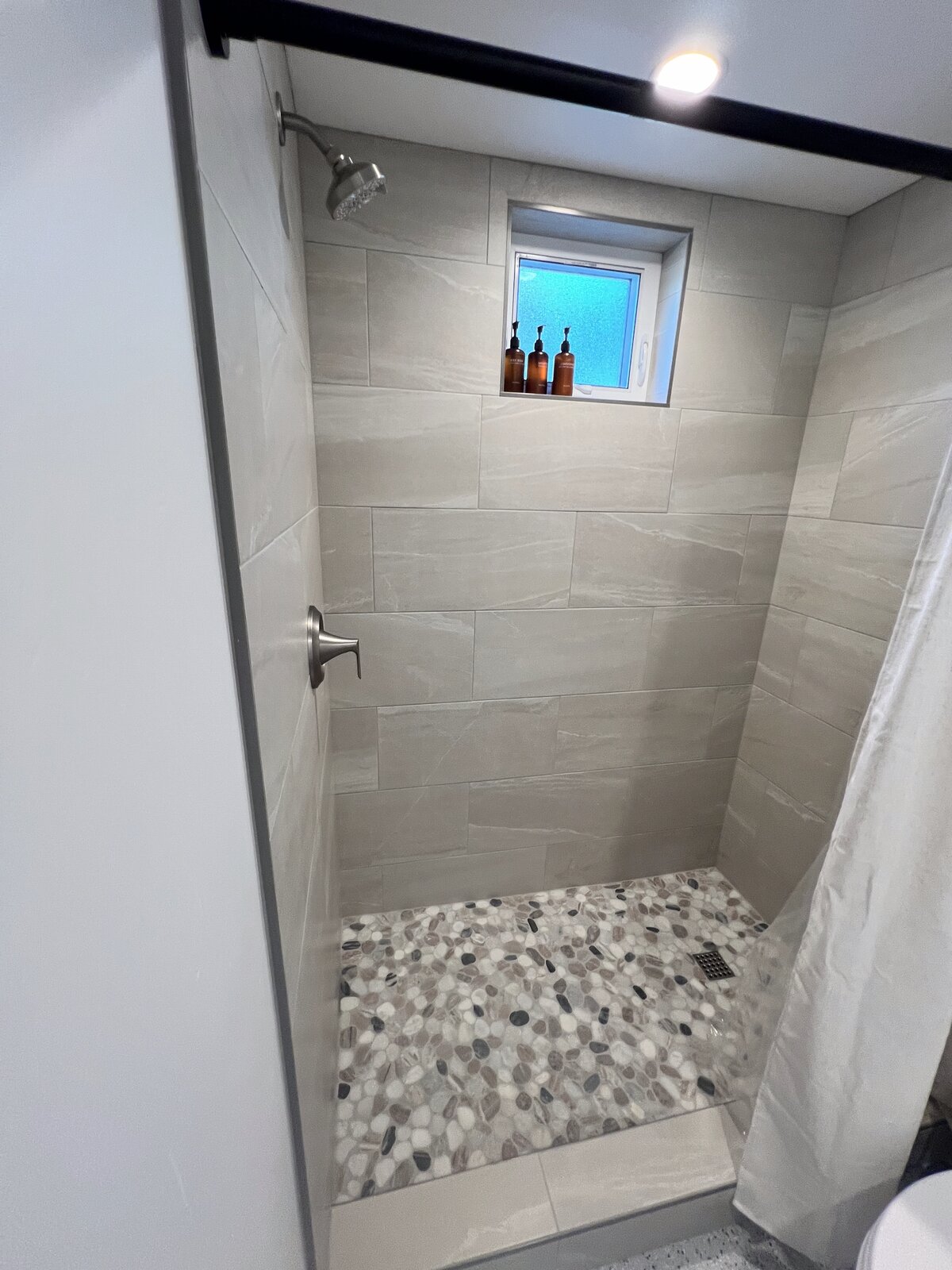 Bathroom shower complete