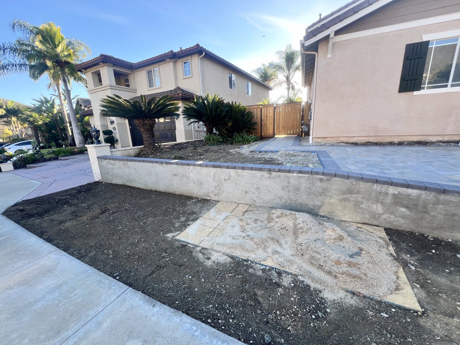 Patio — almost done