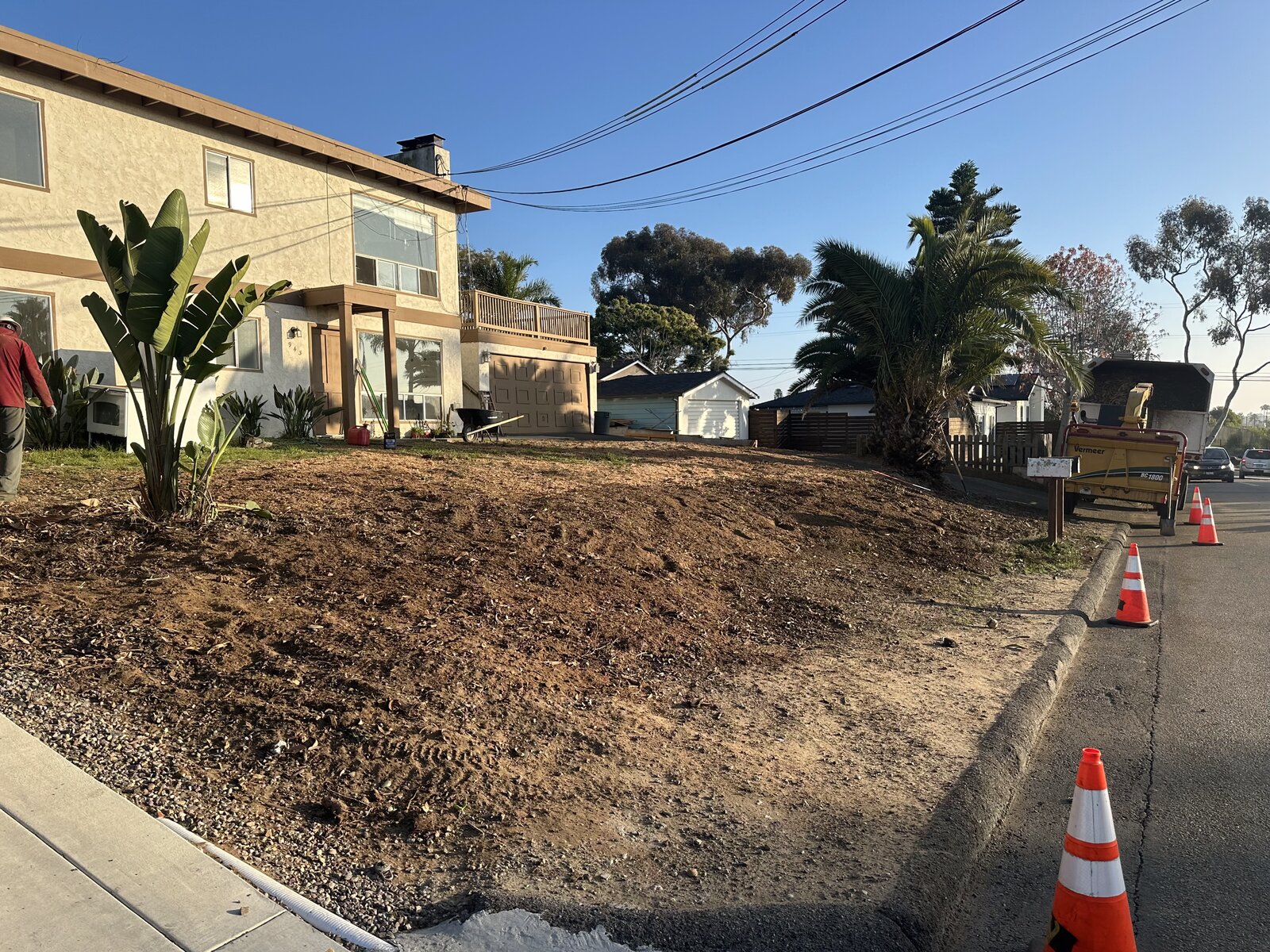 Exterior foundation & grading