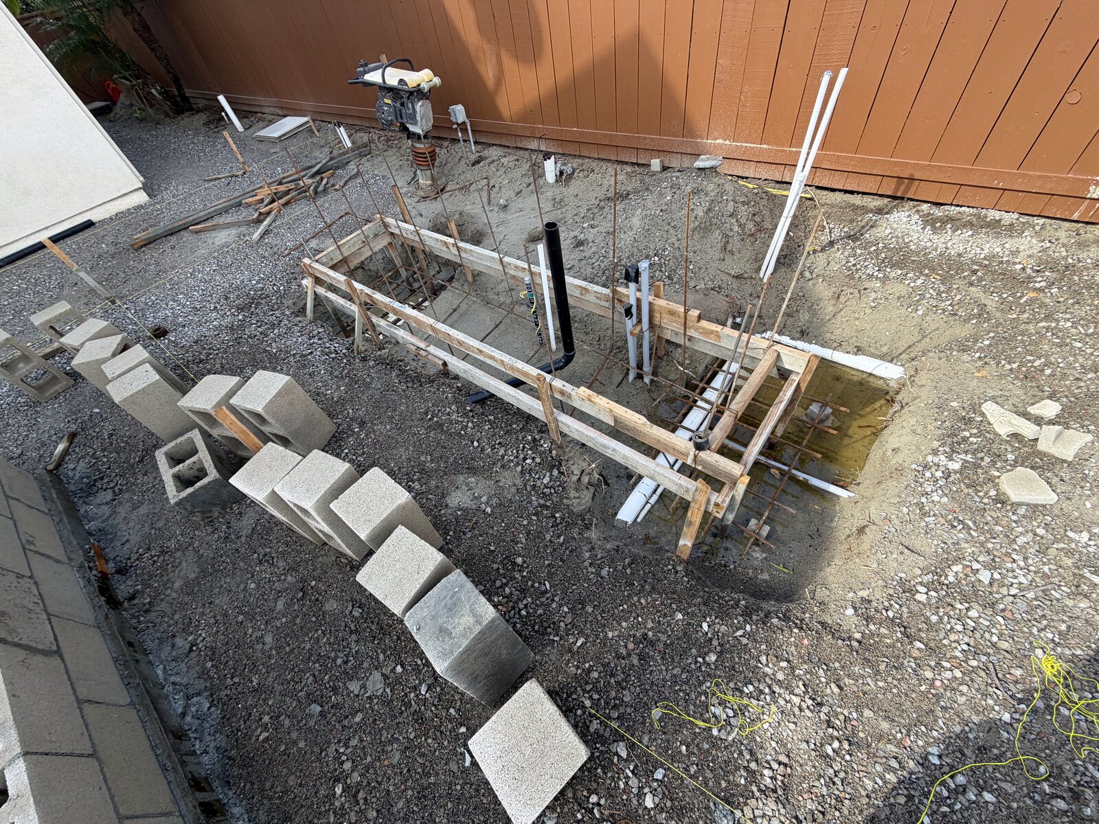 Post footings & framing