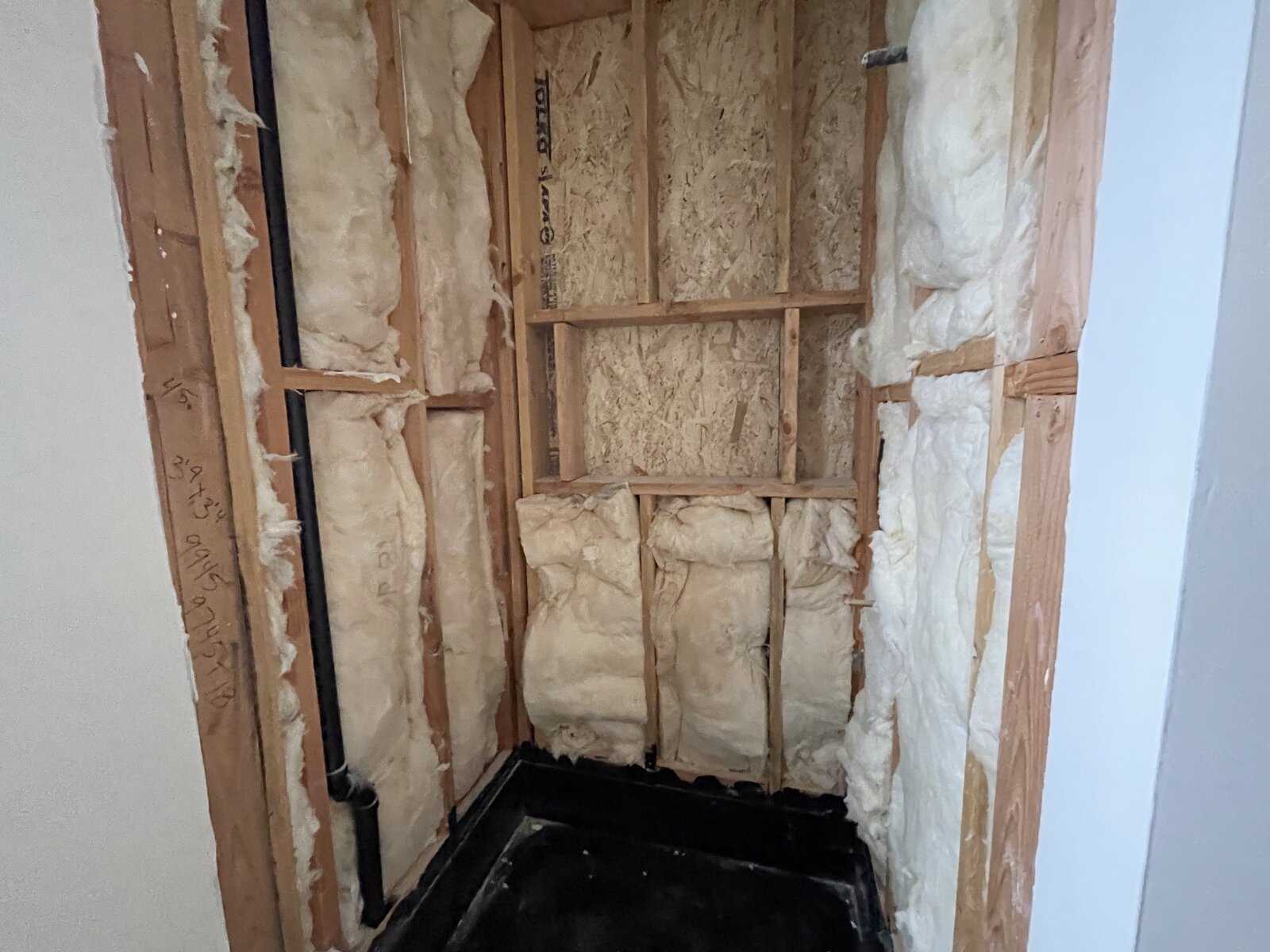 Insulation & wall assembly